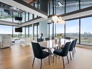Contemporary apartment with terrace and pool