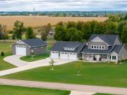 Contemporary house with garden