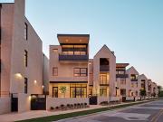 Contemporary house with garden