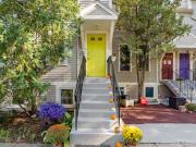 Contemporary house with garden
