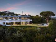 Contemporary house with pool and garden