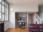 Contemporary one bedroom apt in Globe Mills conversion