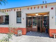Contemporary residence with two balconies & parking