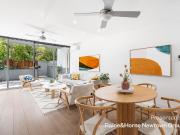 Contemporary Split level Townhouse Featuring Double...