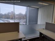 Convenient office with partitions facing Albert Park Lake