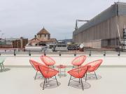 Cool double ensuite bedroom with a balcony in the heart...