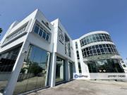 Corner 3 storey detached factory