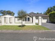 Corner block with secure garaging for up to 6 vehicles!