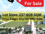 Corner Lot for Sale @ Php 90k/Sqm for assume balance in...