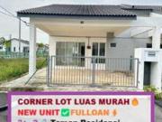 CORNER LOT LUAS MURAHNEW UNITFULLOAN32 Taman Residensi Mesra