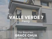 Corner Property! Valle Verde 7 4BR Townhouse for Sale,...