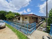 Corner single storey terrace with huge land below Market...