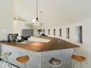 Cosmic Chic Penthouse: A Fusion of Retro and Future,...