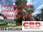COUNTRY HEIGHTS DAMANSARA BUNGALOW LAND FOR