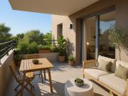 Coup de cœur assuré T3 Dernier étage à Antibes