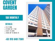 Covent Garden in Sta Mesa Manila Studio Condo 15K...