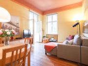 Cozy & bright 2 room old building apartment with balcony...