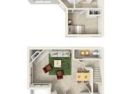 Creekwood Apartments 2 bed 2 1/2 bath Townhome