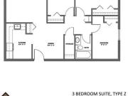 Crescent Ridge Towers 3 Bedroom Apartment for Rent at 35...