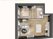 Croix Rousse Plateau viabilisé de 41m2 à aménger