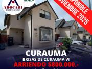 CURAUMA / BRISAS DE CURAUMA VII / CASA 3D 3B 2E + SALA...