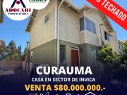 CURAUMA CASA EN SECTOR DE INVICA 3D 2B 2E