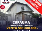 CURAUMA CASA PASAJE LAS LAVANDAS 3D 2B 1E