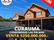 CURAUMA CONDOM. LAS PALMAS CASA 3 PISOS PISCINA