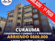 CURAUMA / CUMBRES DE CURAUMA I / DEPTO AMOBLADO 3D 2B 1E