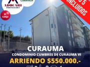 CURAUMA DEPTO CONDOMINIO CUMBRES DE CURAUMA VI 3D 2B 1E 1B