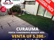 CURAUMA VENTA DE CASA COND. BOSQUE REAL 3D 3B 2E
