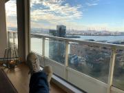 Cute, modern home with an awesome view on river Elbe in...