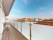 DACHGESCHOSS TRAUM MIT UMLAUFENDEM BALKON | VOLLMÖBLIERT