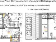 Dachgeschossausbau mit Terrasse & Klimaanlage Erstbezug...