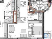 Dachgeschosswohnen am Floridsdorfer Spitz Modern....