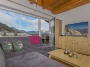Dachgeschosswohnung an der Skipiste mit Kaiserblick