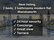 Danvers Avenue 2 bed flat to rent £3,200 pcm £738 pw