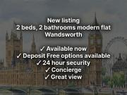 Danvers Avenue, London SW11, 2 bed flat to rent, £3,200...