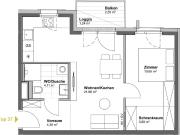 DAVID 59: Wohngenuss deluxe! exklusive 2 Zimmer mit...
