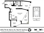 Rental! 1405/79 81 Berry Street, North Sydney NSW 2060