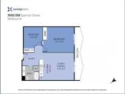 For Rent! 3002/288 Spencer Street, Melbourne VIC 3000