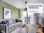 Deck Zehn 2 Zi, Balkon, Aufzug, Sauna, Co Working, gute...