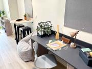 Deluxe Studio B Has an Apartment
