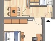 Demnächst frei! 1 Zimmer Wohnung in Gelsenkirchen Buer