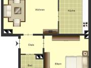 Demnächst frei! 2 Zimmer Wohnung in Aachen Burtscheid