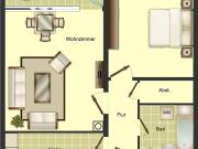 Demnächst frei! 2 Zimmer Wohnung in Düsseldorf Garath