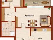 Demnächst frei! 2 Zimmer Wohnung in Hamm Westen