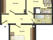 Demnächst frei! 2 Zimmer Wohnung in Solingen Mitte