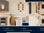 GRAN DEPARTAMENTO CON BALCON EN LA DEL VALLE