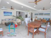 Depa de playa con 3 recámaras, terraza y vista al mar Depa de playa con 3 recámaras, terraza y vista al mar